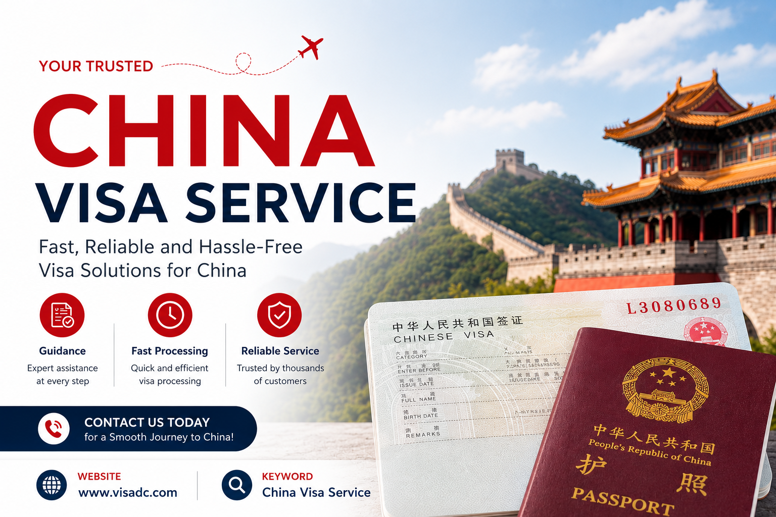 DC China Visa Travel Agency
